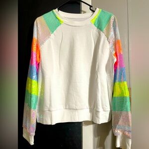 Sequin sweater size medium. New without tags.